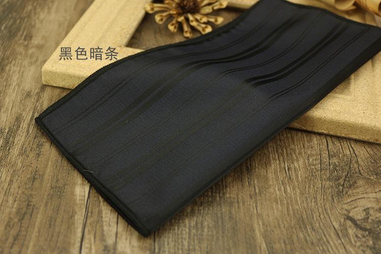 Product Introduction of 23cm Classic Retro Light Gold Champagne Coffee Pocket Square Cashew Pattern Jacquard Handkerchief Accessories for Men Business Gift Suit Banquet Wedding 14