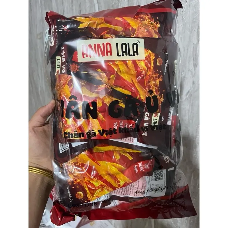 Combo 10 Chân gà tê cay thượng hạng AnNaLaLa 30g