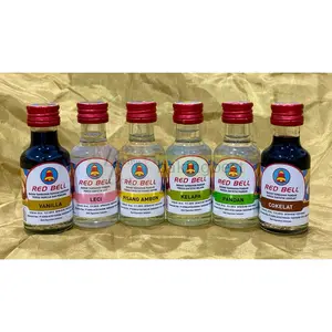 RED BELL ESSENCE SUPER WANGI 30 gr Halal BPOM RI Coklat, Kelapa, Leci, Pandan, Pisang Ambon, Vanilla Baking