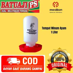 Tempat Minum Ayam 1 Liter Medion