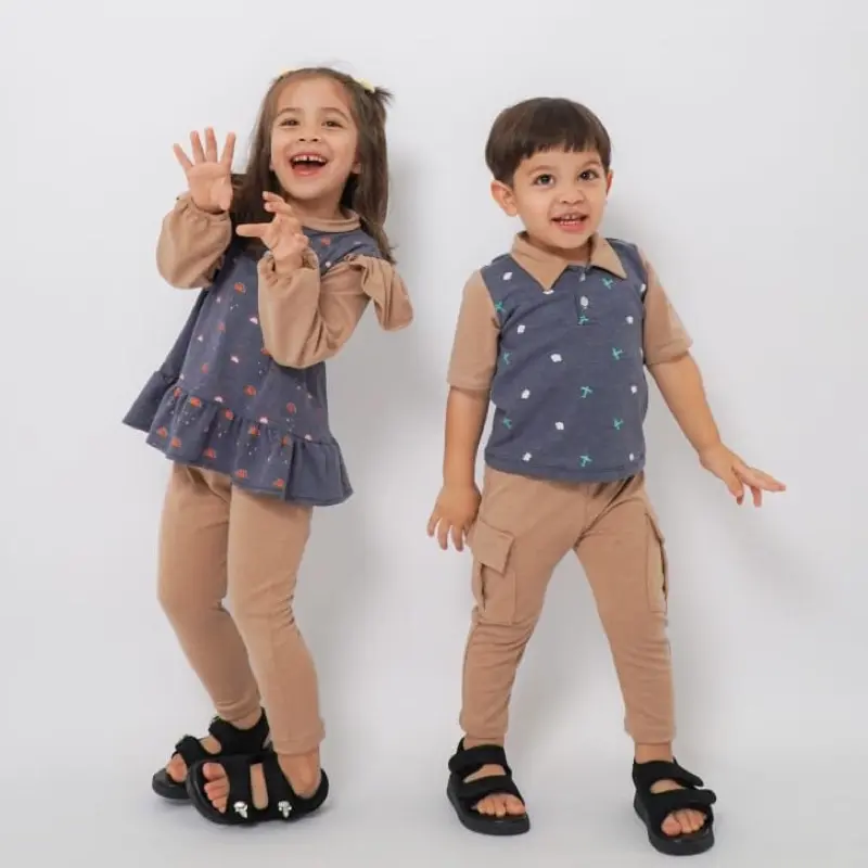 IVANA Set Couple Boy & Girl 6bln-10thn Setelan Anak  Couple