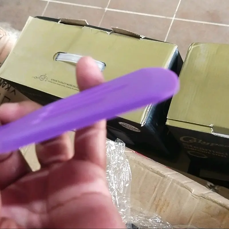 Spatula Lubang Gagang Kayu / Sendok Goreng Silikon Tahan Panas - 32 CM 1