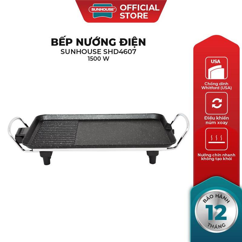 Bếp nướng điện Sunhouse SHD4607