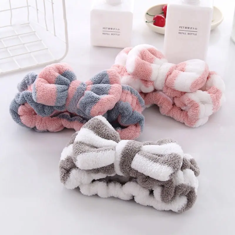 Bow Online Influencer Fashion Korean Fancy Hair Band Sports Yoga Makeup Headband Hair Accessories