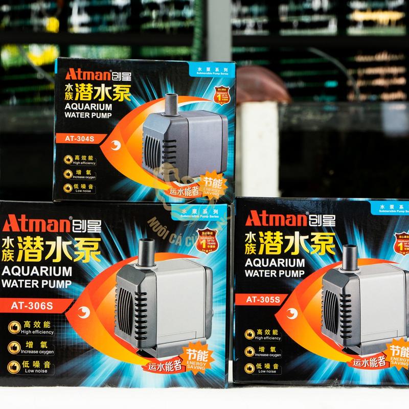 Máy Bơm Nước Cho Hồ Cá Atman 304,305,306