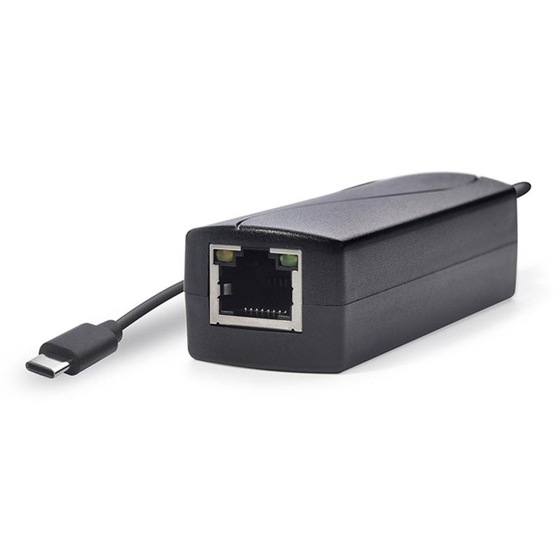 Product Introduction of Type-C to POE Adapter Networking Card Type-C To PoE 10/100Mbps IEEE802.3af Internet Cable For Smartphones Tablets 42