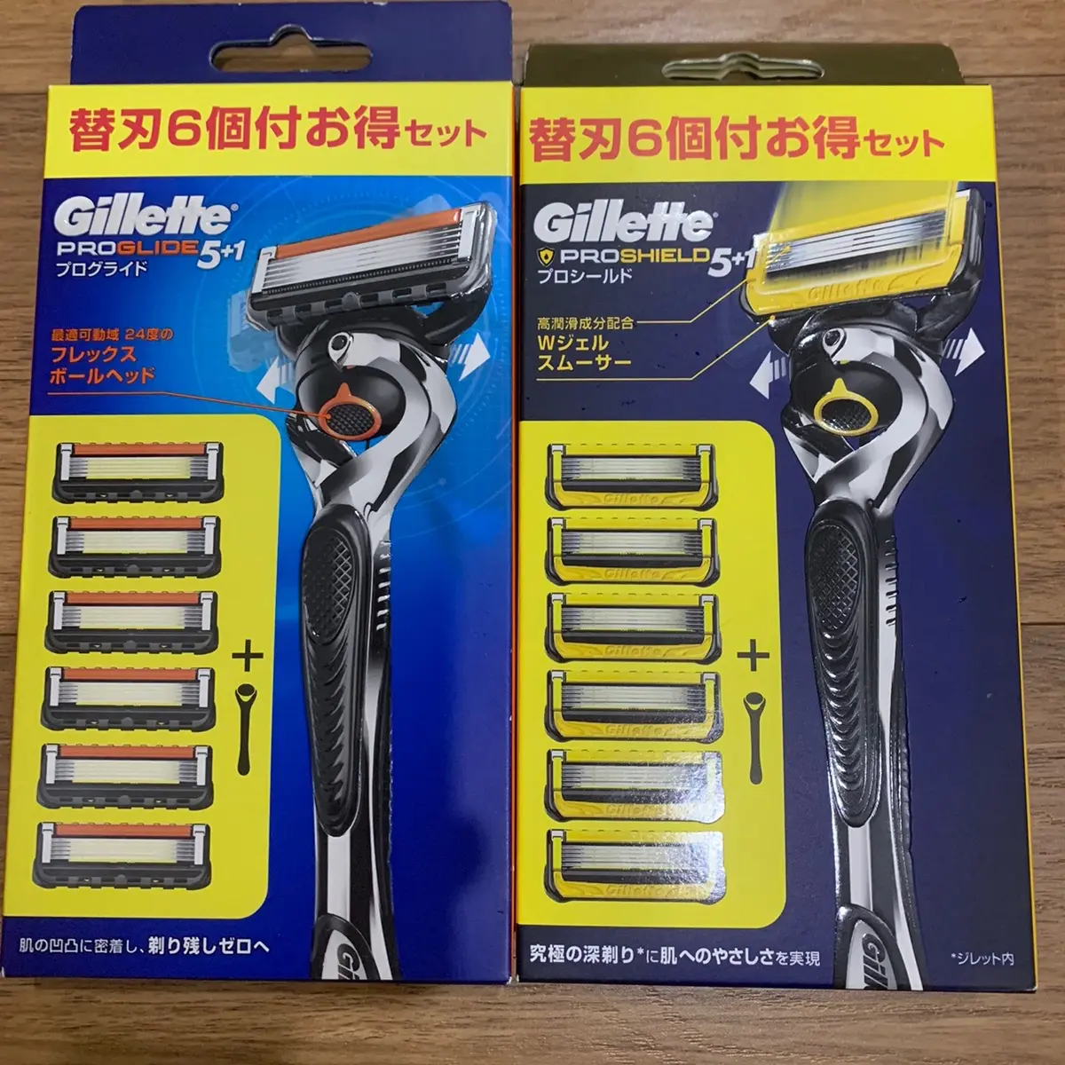 Sét 6 +1 - Ban cạo Nhật Gillette Fusion 5+ 1( Hàng NĐ N.H.ÂT)