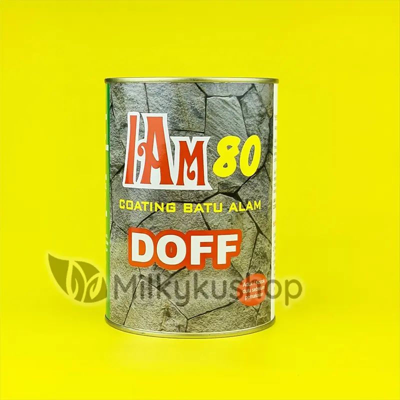 COATING BATU ALAM AM 80 DOFF 850 ML PERNIS CAT PELAPIS 0