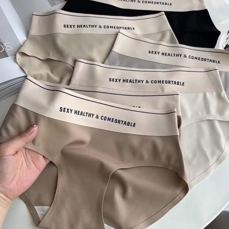 Quần lót nữ su đúc không đường may không lộ viền chống tụt chíp Women áo  ngực 1