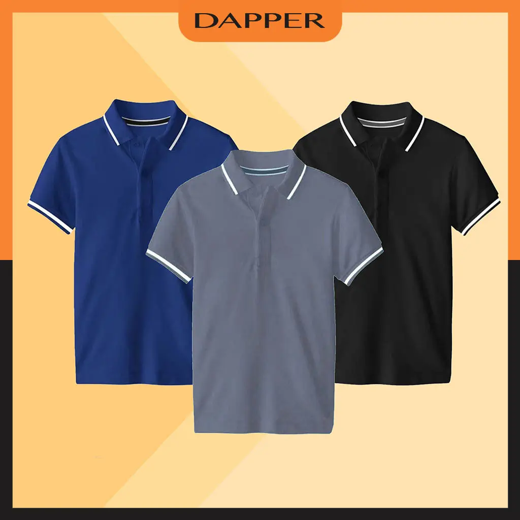 Áo polo nam, vải cao cấp, trơn, vải cá sấu cotton, ngắn tay, cực sang trọng, BỀN RẺ VÀ ĐẸP. Mã: A8