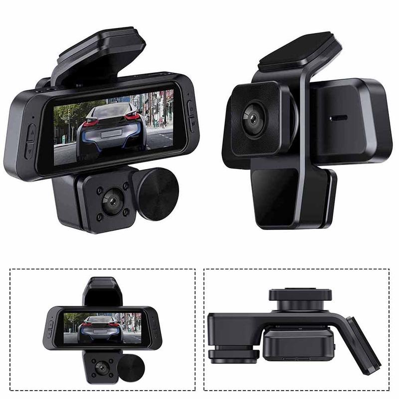HD Three-Way Dashcam For Night For Vision For Wifi - TikTok Shop Singapore