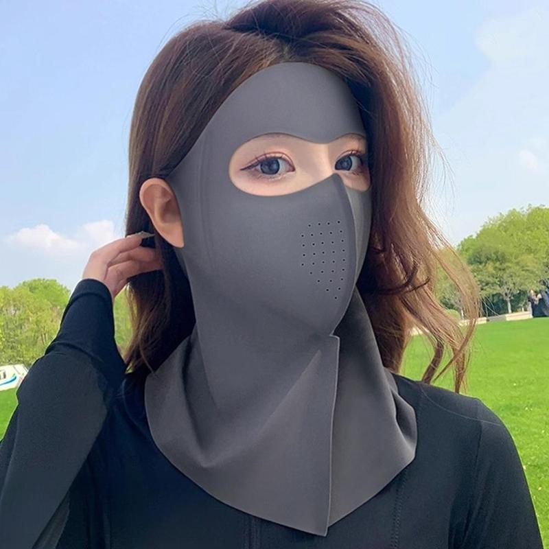 Product Introduction of Sun Protection Mask For Men And Women Anti-Ultraviolet Bicycle Mask Full Face Mask Tubular Mask Ice Silk Mask 26