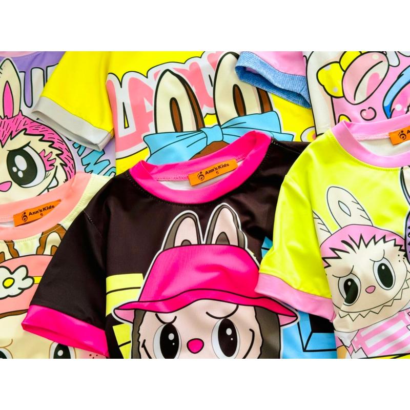 (12-23 ký) Bộ ngố siêu dễ thương thun lạnh Ann's Kids cho bé gái - Đồ bộ trẻ em Cotton 5
