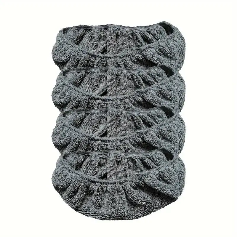 Reusable Mop Replacement Pad without Mop, 4 Counts Flat Floor Mop Replacement Cloth, Washable & Durable Replacement Mop Cloth,household Cleaning Supplies 8
