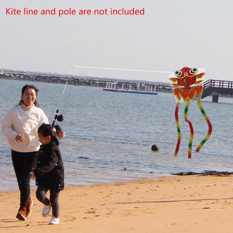 Product Introduction of Kite With Fishing Rod Dynamic Cartoon Butterfly Handheld Fishing Rod Kite With Handle Children Flying Kite Toy 23
