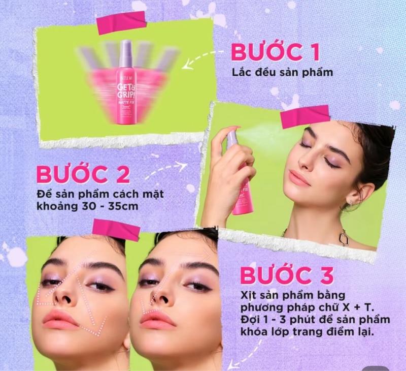 Product Introduction of Xịt Khoá Makeu DAZZLE ME Xịt Cố Định Lớp Trang Điểm Lâu Trôi Và Kiểm Soát Dầu Dưỡng Ẩm Trên da Makeup Setting Spray Dewy Matte 60ml Cosmetic nữ Women mĩ phẫm 0