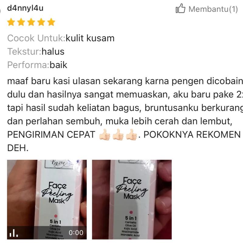 ( Ready Stock ) Byzoe Face Peeling Mask Dead Cell Remover - FYC 4