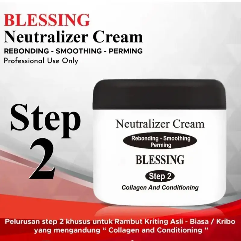 Blessing Bonding - Smoothing Step 2 Neutralizer 1000ML / 1KG-  Pelurus Rambut Blessing step 2 2