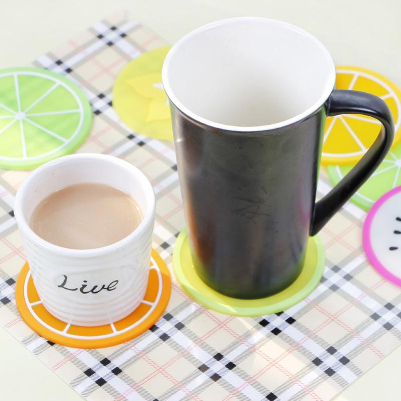 Product Introduction of Đế lót ly hình trái cây, chất liệu silicon sáng tạo, chống trượt, chống nóng, hình tròn, thích hợp cho bàn ăn, lót cách nhiệt, miếng lót cốc 9