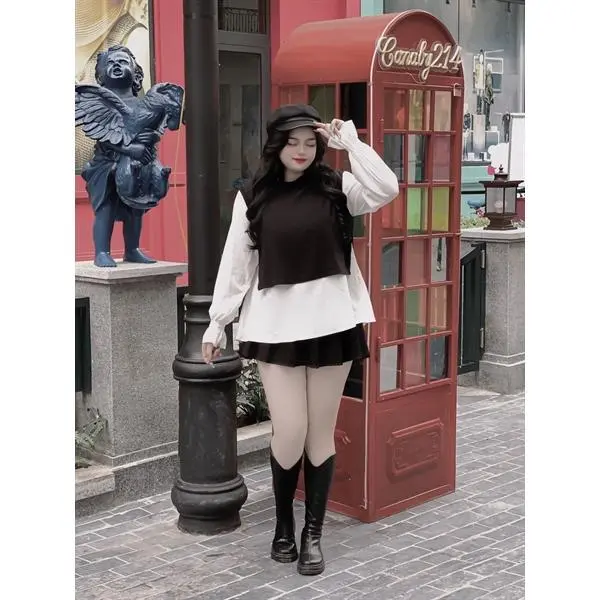 [BIGSIZE] ÁO SƠ MI PHỐI LEN