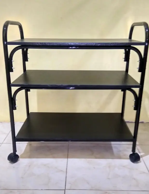 Rak TV Meja Dispenser Magic com Serbaguna Besi Hemat Ongkir DX 300 ( TV 14 - 24 Inch ) Laci Penyimpanan Tahan Lama 2
