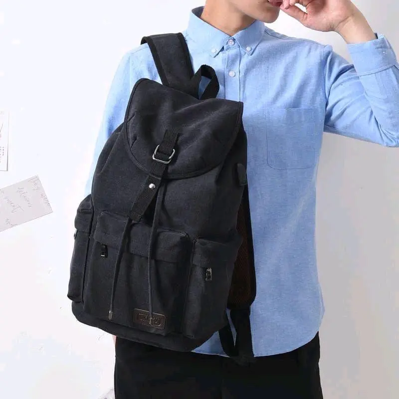 NEW ARRIVAL//TAS RANSE CANVAS PRIA&WANITA COCOK UNTUK KERJA MAUPUN KULIAH SEKOLAH SMP SMA,SMU Backpack 2