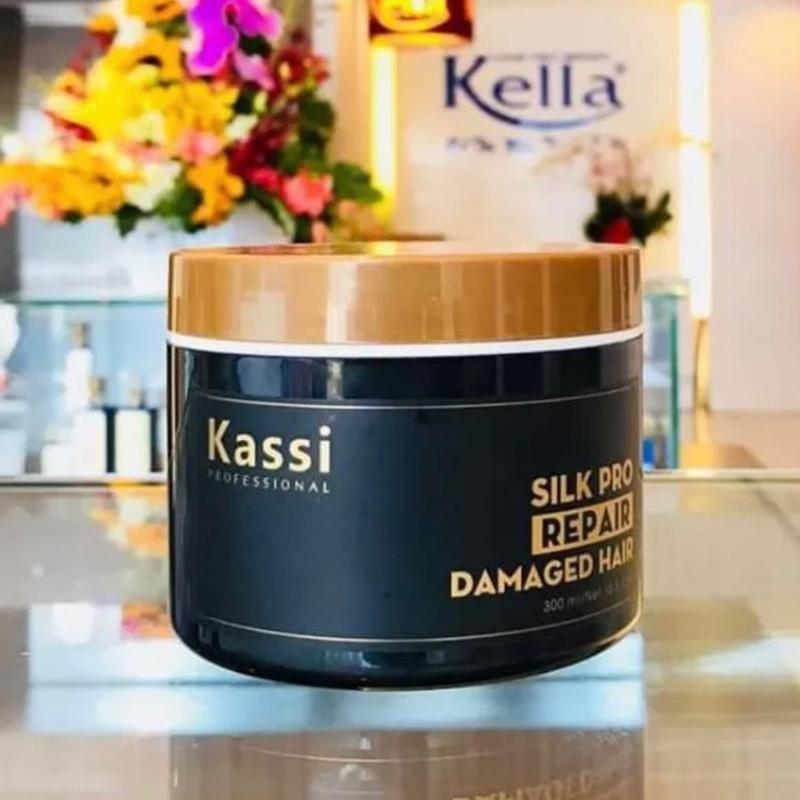 Hấp Dầu ủ tóc KASSI sử dụng chuyên nghiệp 300ml thuốc  ủ duỗi thẳng