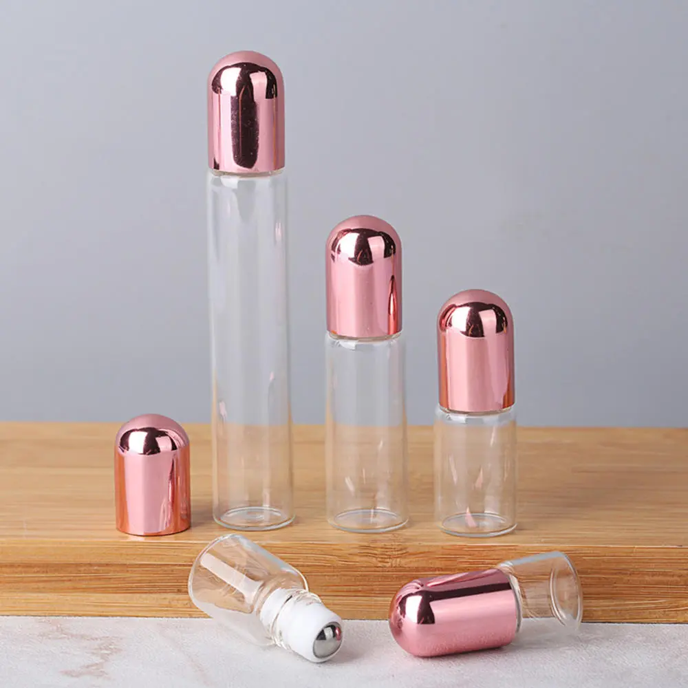 Small bottle Elegant 1-10ML Refillable Dispenser bottle High grade Portable  bottle for Travel Cosmetics collection Aromatherapy