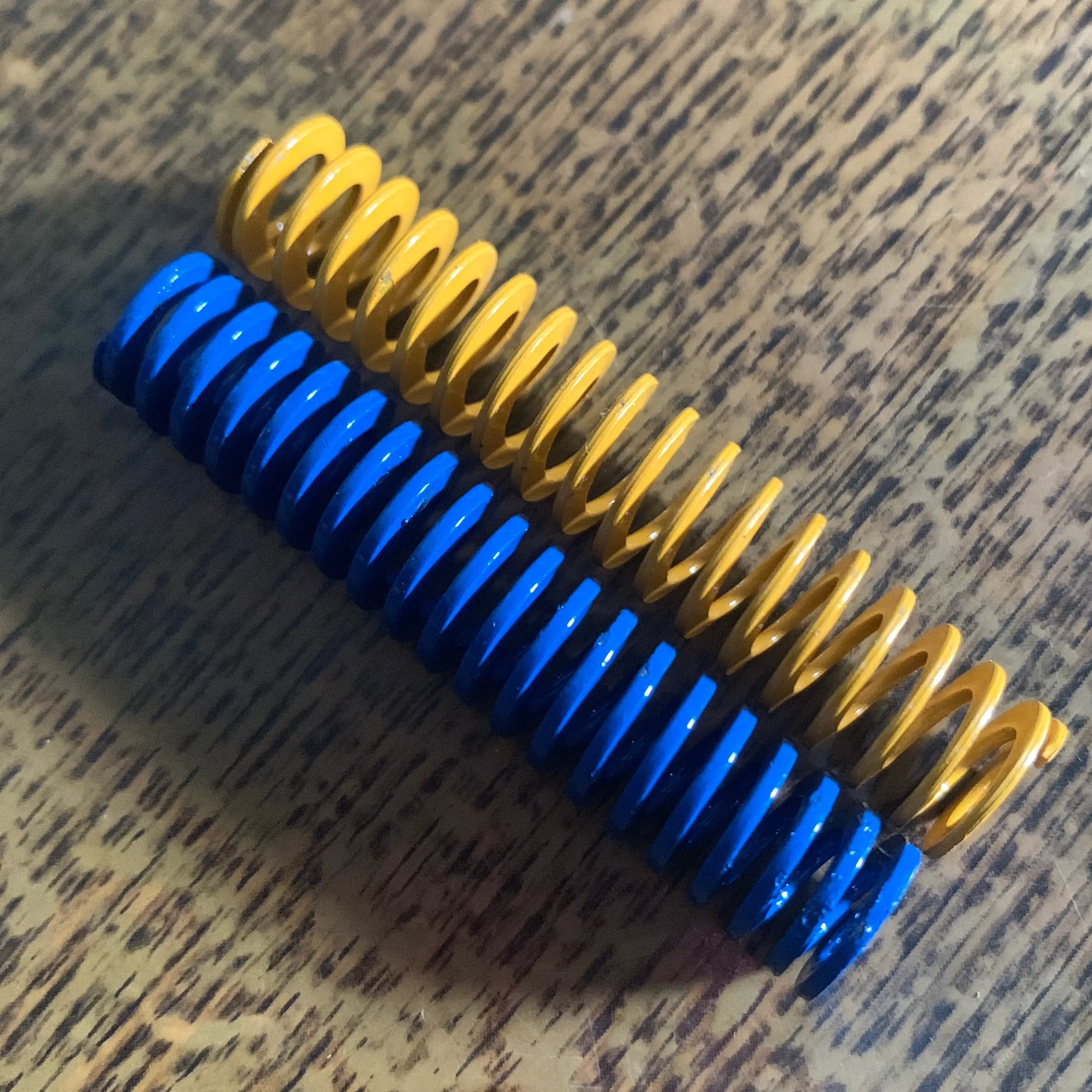 Per valve pcp kuning dan biru tua OD 10 x panjang 5cm
