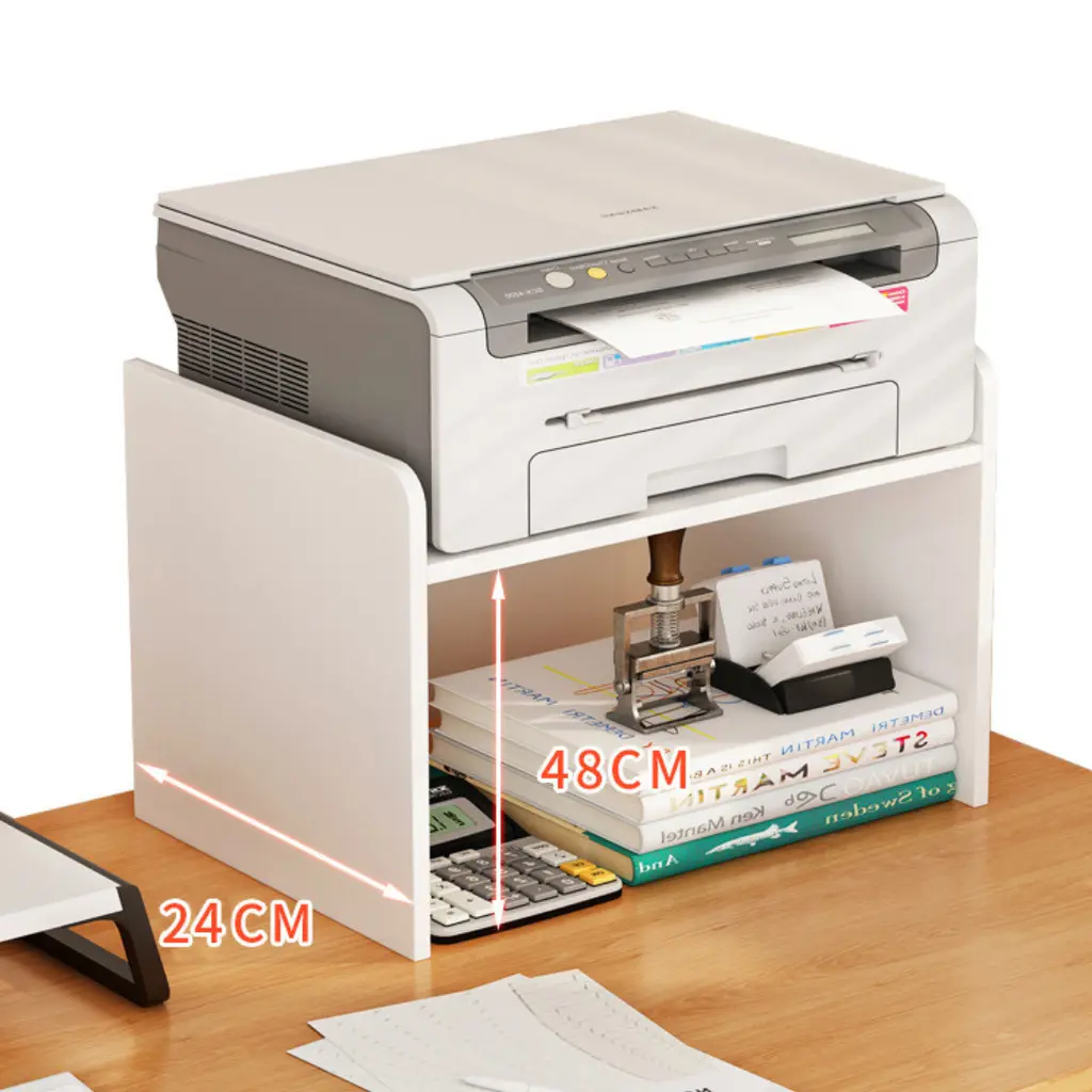 Tabletop organizer printer rack shelf desk organizer for hostel school office document A4 paper tidy stationery Storage