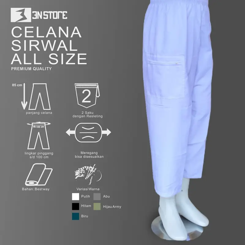 Ma14 Celana Pangsi Sirwal Sontog Cingkrang 2