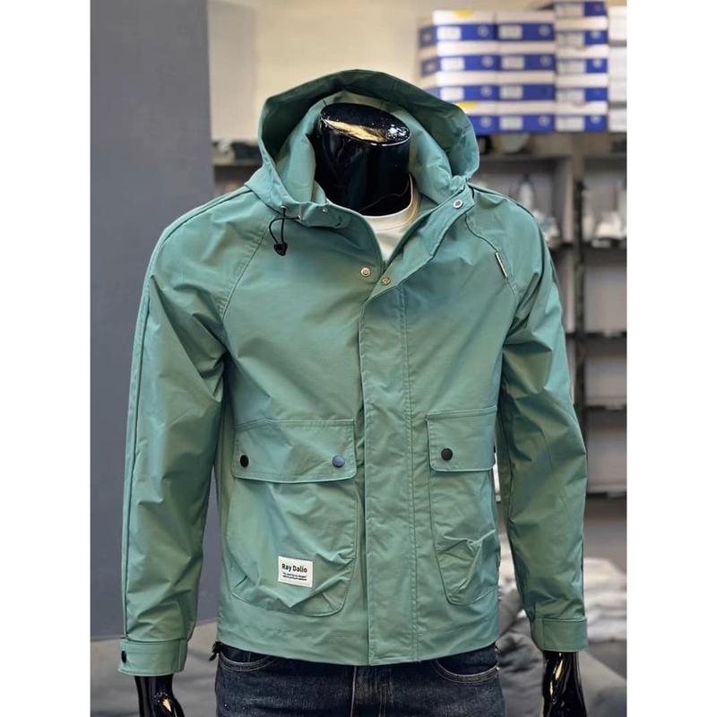 Áo khoác dù mero cho nam, 2 lớp ,form đẹp,nam tính, lịch lãm, thời trang siêu hit Menswear Jacket Có Túi