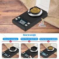 Gambar Timbangan Perhiasan Emas Digital Saku Portabel Akurasi Tinggi 0,001g - DH-8028-100g/0.001g-Black-Battery dari Mawar Best Shopping Kab. Tangerang 3 Tokopedia