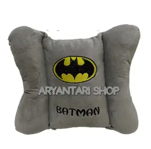 Bantal Stang Motor Anak Balita Abu-abu  BATMAN TOTORO GAJAH KUROMI  SNI