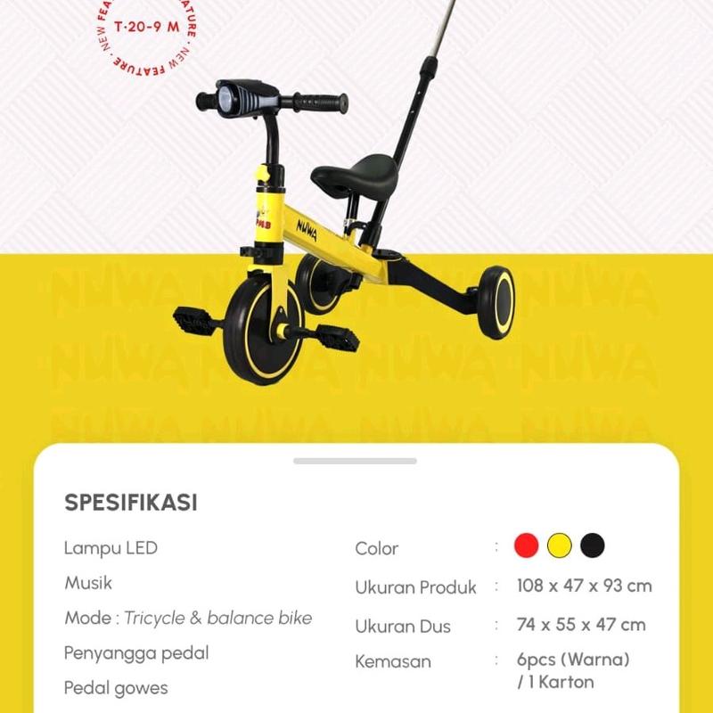 sepeda balance nuwa pmb 0
