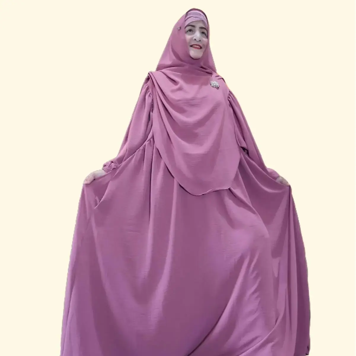 Crinkle Set Syar'i Gamis plus kerudung Wanita Cantik Dress Hitam Karet Muslim Nyaman SEO