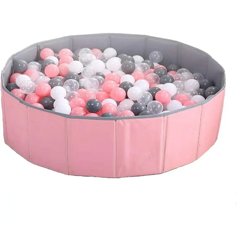 Moonvvin Kids Ball Play Pool Pit Folding Childrens Ocean Ball Pool Play Double Layer Oxford Cloth Ball Pit Indoor and Outdoor 0