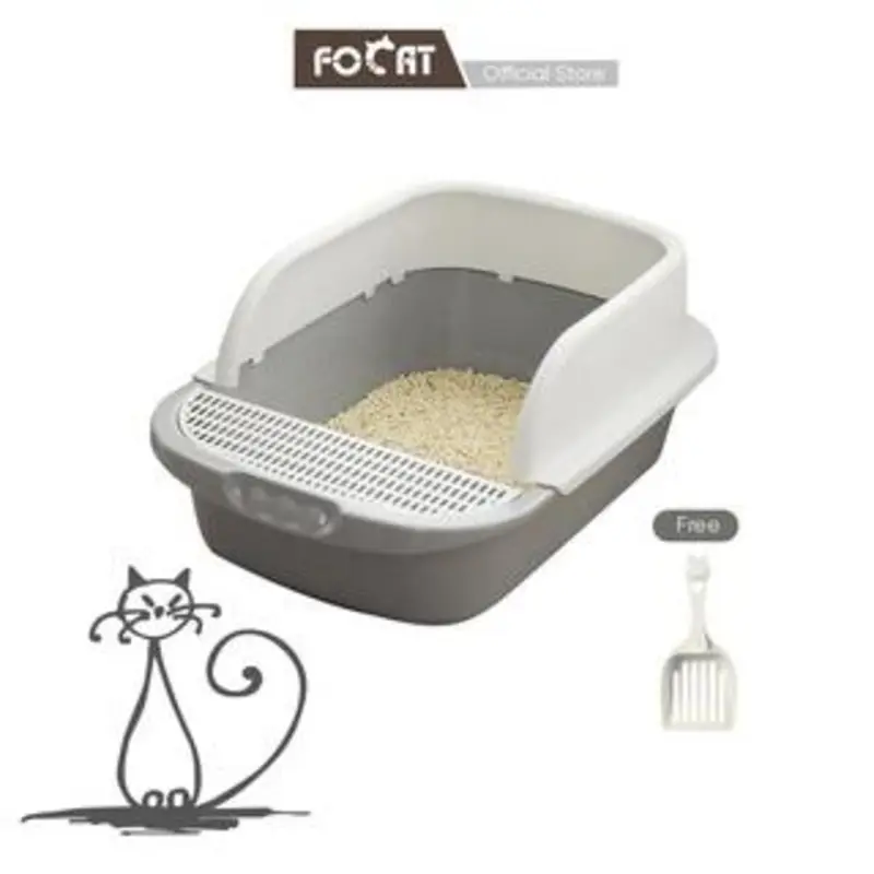 FOCAT Tempat Bak Pasir  Anjing Hewan Peliharaan M06 Tempat Pup Toilet  litter  box box pup 1