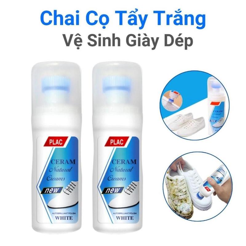 Chai Vệ Sinh Tẩy Trắng Giày Thể Thao - Nước Lau Giày Dép Túi Xách Plac - Hàng Chính Hãng Tẩy Trắng Ngay Lần Đầu Sử Dụng 1