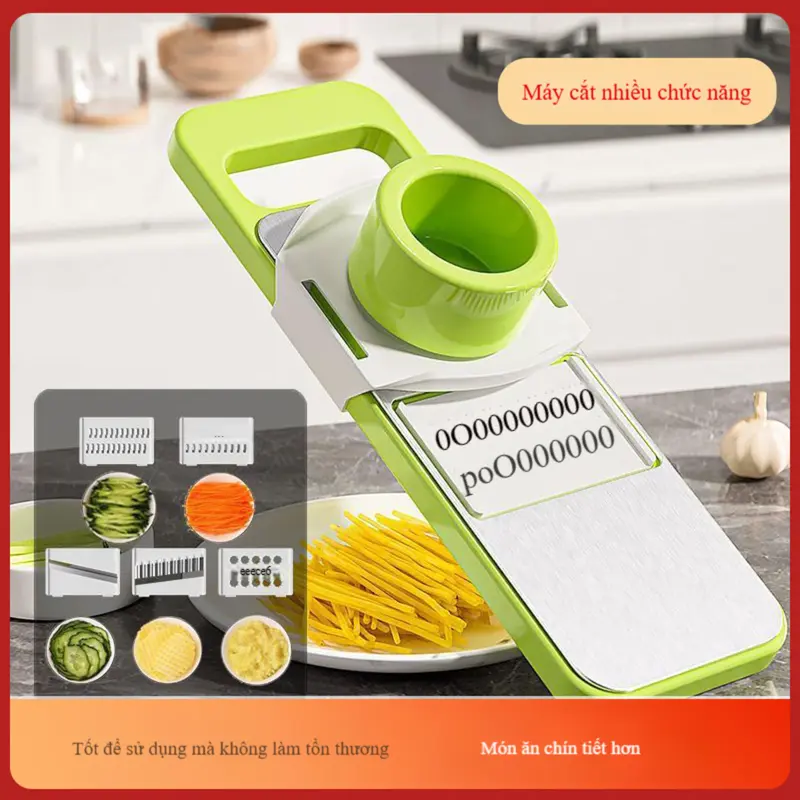 Người lười phải có bộ wiper đa chức năng, cắt mẫu đơn giản hơn, an toàn và không làm đau tay, dễ dàng để làm thực phẩm đẹp 0