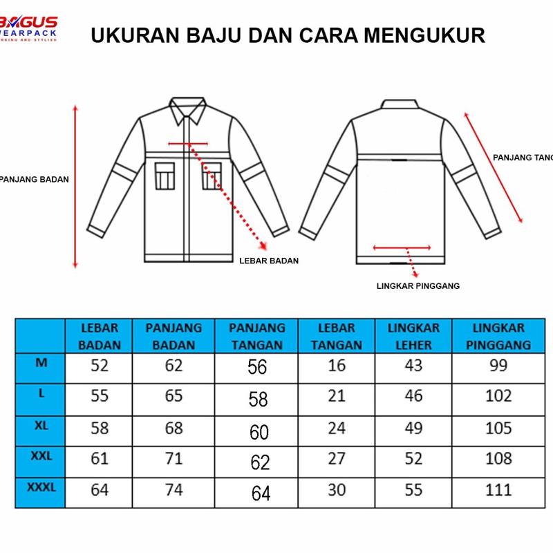 BAJU PROYEK KEREN / BAJU KERJA PRIA PROYEK COKSU HITAM Wearpack Safety 1