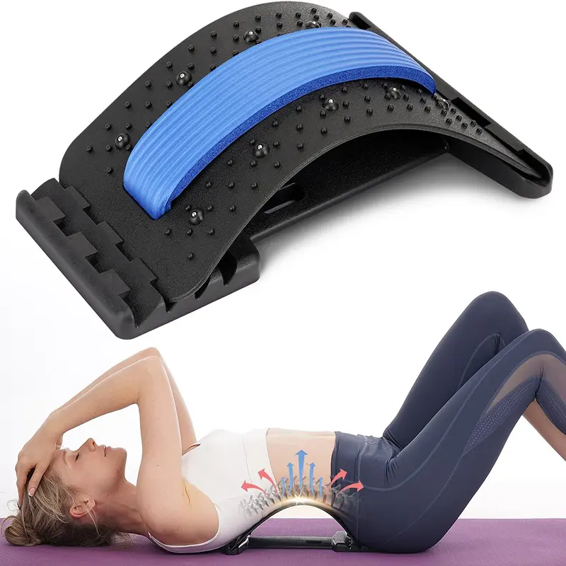 Máy Kéo Giãn Lưng, Trị Liệu Từ Tính, Máy Massage Có Thể Điều Chỉnh Nhiều Cấp Độ, Dành Cho Eo, Cổ Và Cột Sống Cổ, Thích Hợp Để Tập Thể Dục, Hỗ Trợ Cột Sống Cổ Và Cổ, Giảm Đau