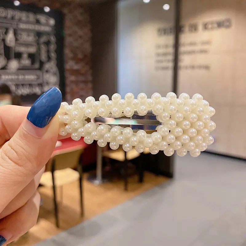 Pearl Hair Clip Braid Hair Clip Hair Accessories Simple Ladies / Random Three