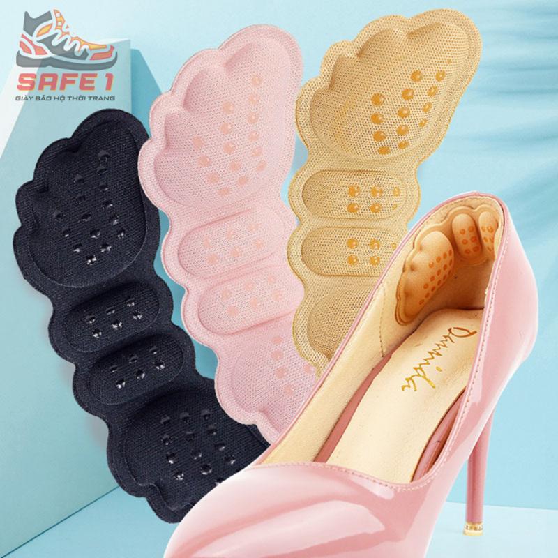  Lót gót giày cánh thiên thần chống tuột gót chống rộng đệm gót giảm size giày nữ. Chống trầy xước êm chân Miếng Lót Giày Nhung 