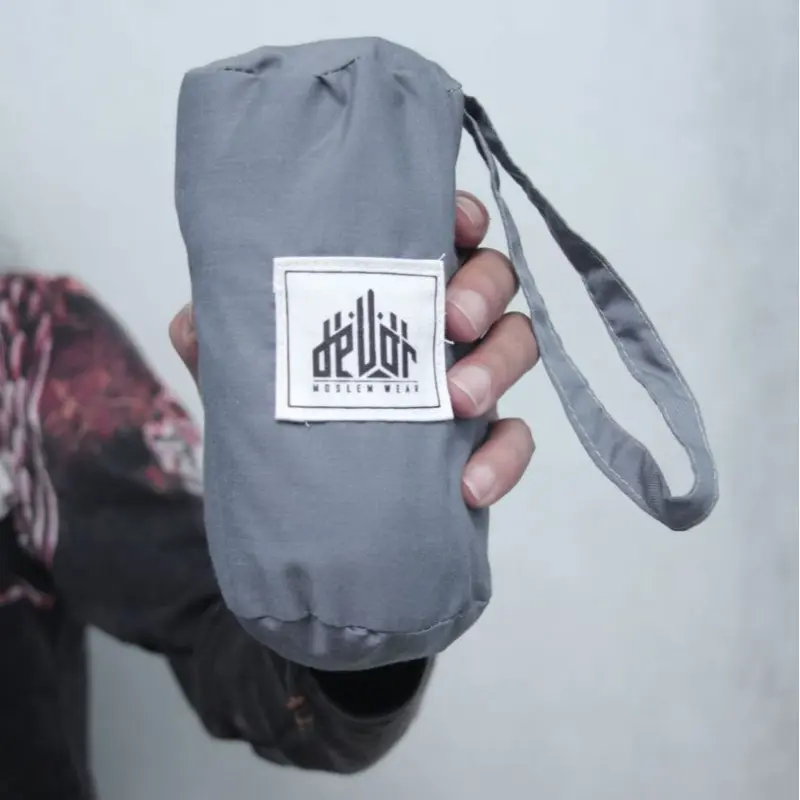 Sarung Biker Simple Adem Polos Abu Abu 6