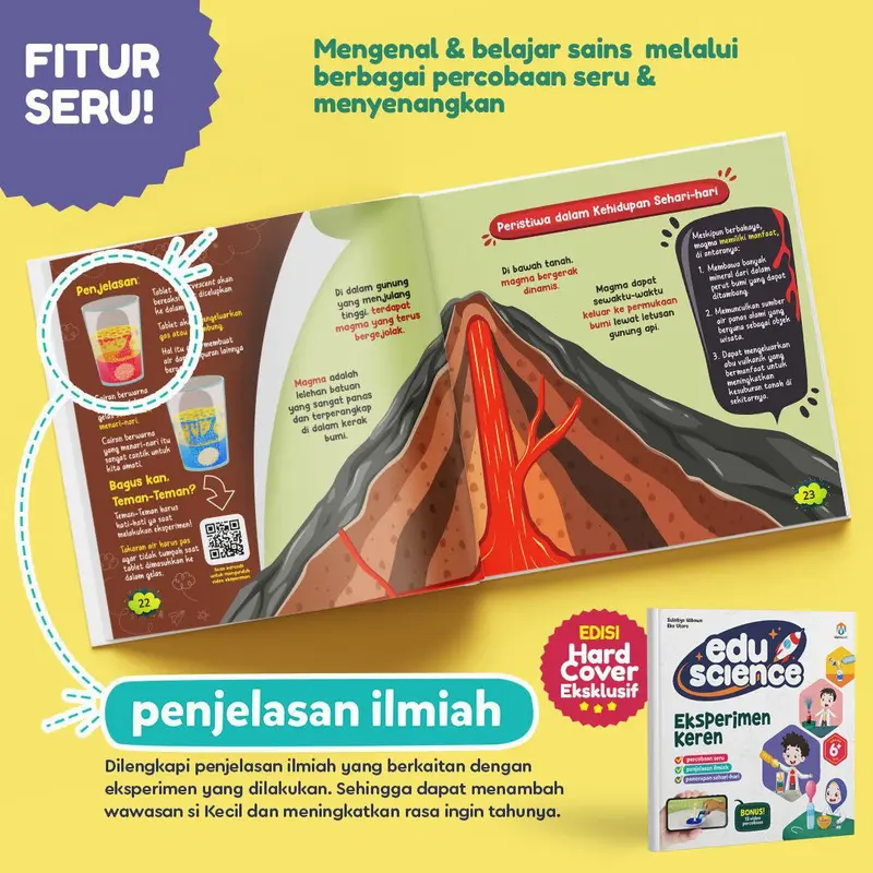 Buku Anak - Eduscience Eksperimen Keren - Ziyadbooks Books Resep 6