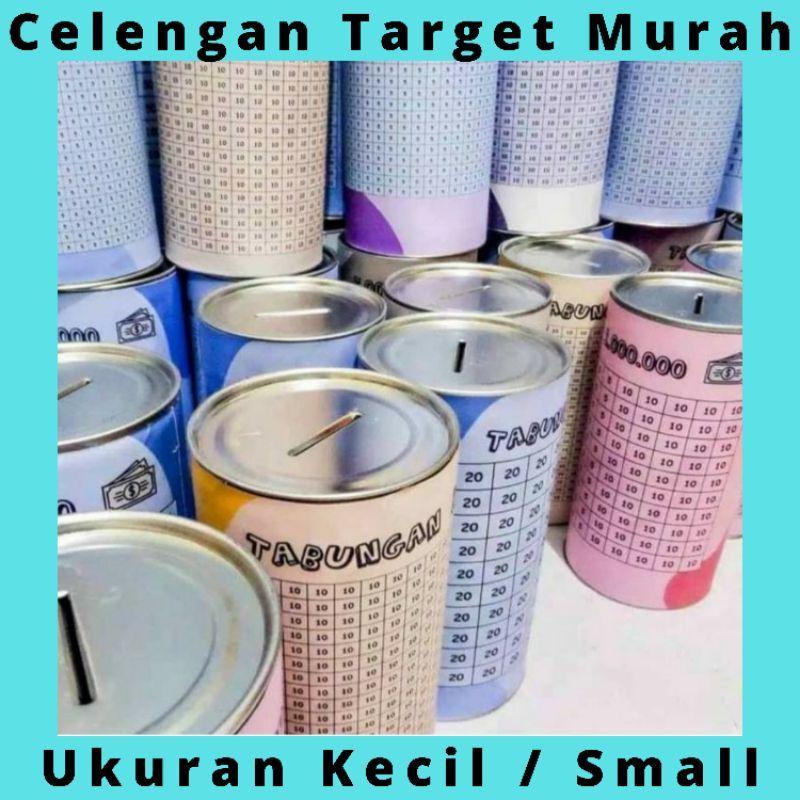 CELENGAN ANAK SMALL SOUVENIR (Full kaleng) CELENGAN TARGET CELENGAN VIRAL CELENGAN KARAKTER 14,8 x 8 CELENGAN KALENG CELENGAN PLASTIK 1