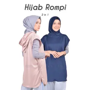 Hijab Rompi 2 In 1 Jacket Olahraga
