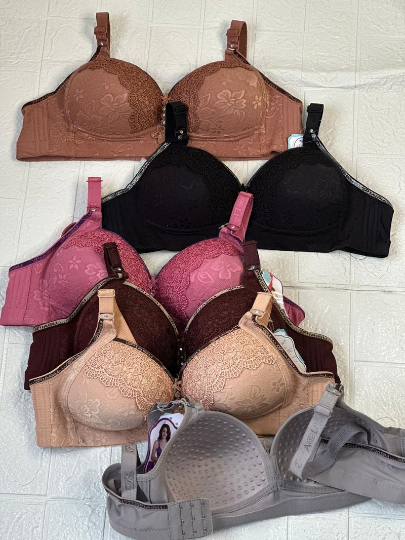 Product Introduction of 3PCS BH BRA JUMBO CUP BESAR  BRUKAT EMBOS TANPA KAWAT  SIZE 36-46 12