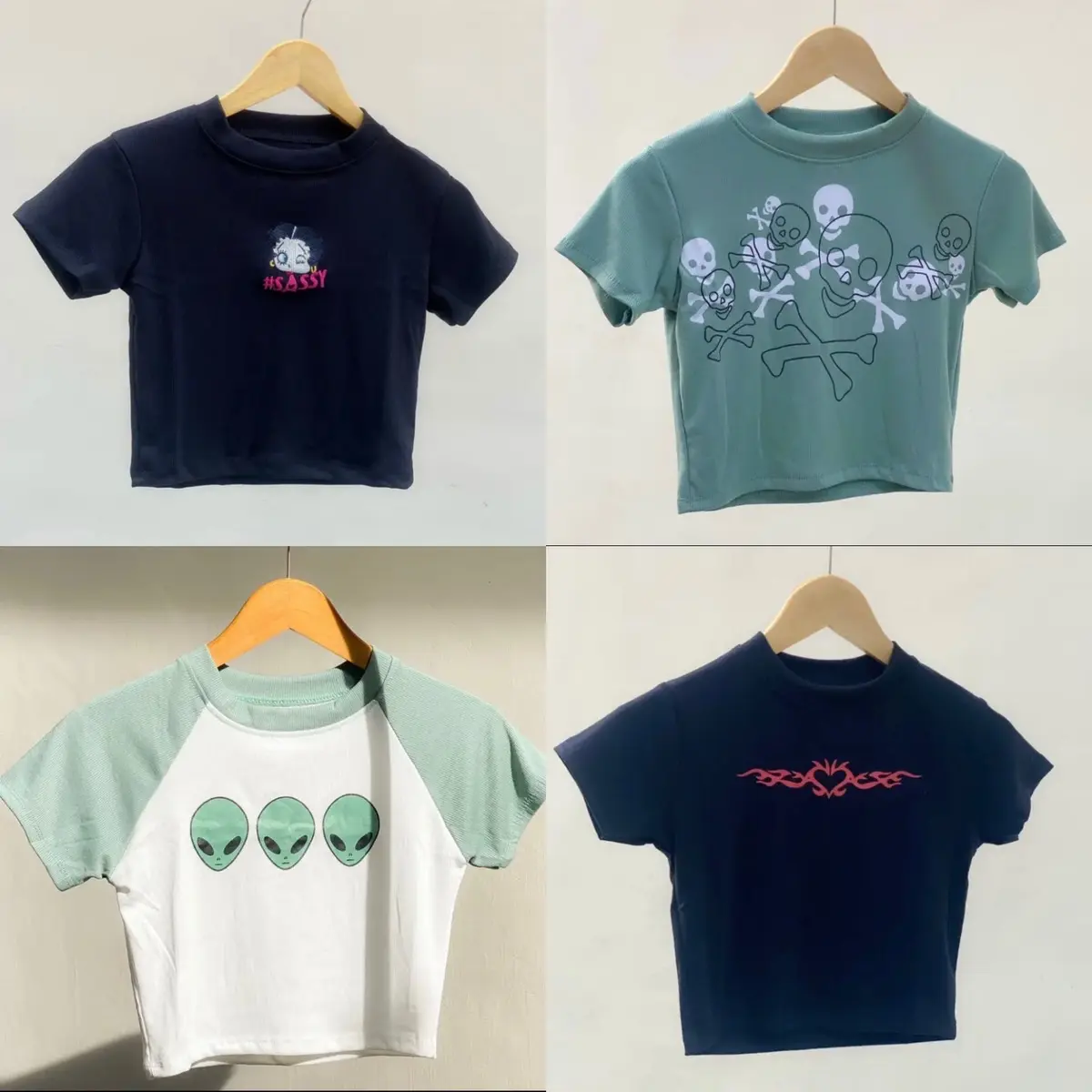 CROP TOP RIB WANITA KM COLLECTION PART DUA